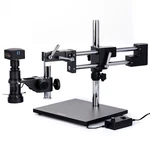 Amscope H800 0.7X-5X Zoom Led Microscope W 2-ARM Boom Stand+ 10MP Camera Usb 3.0. Fixed Price $1264.99.