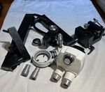 Bausch & Lomb Stereozoom 4 Binocular Microscope W/ring Light Boom Stand. Fixed Price $255.00.