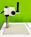 Optem Microscope Z-axis Course/fine 1.5" Pole Stand 16" 12" Base +10X Optics. Fixed Price $130.00.