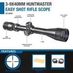 Barska Huntmaster 3-9X 40MM Easy Shot Reticle Riflescope Windage Elevation Knob. Fixed Price $77.36.