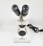 Fisher Scientific Stereomaster 2-4X Inspection Microscope W/ 10X Eyepieces. Fixed Price $104.99.