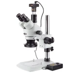 Amscope 3.5X-90X Zoom Stereo Microscope W 10MP Camera + 144-LED 4-ZONE Light. Fixed Price $896.99.