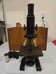 Spencer Buffalo Vintage Microscope Made Usa With Original Case. Fixed Price $130.00.