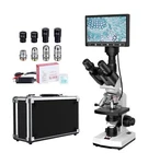 Lab Compound Trinocular Microscope With Thermostat Mechanical Stage, Dual-vie.... Fixed Price $504.64.