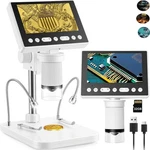 Lcd Digital Coin Microscope, 1000X Usb Magnifier With 8 Adjustable Led. Fixed Price $79.99.