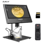 10" Lcd Digital Microscope 50X-1300X Magnification 12MP Fhd Camera 32GB Leds. Fixed Price $159.99.