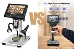 Tomlov 4.3" Digital Microscope 200X-1000X Magnifier Coin Fr Collector. Fixed Price $49.99.
