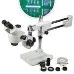Swift S7 3.5X-90X Professional Simul-focal Trinocular Stereo Zoom Microscope .... Fixed Price $868.29.