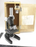 Monolux 900X Microscope With 3-LENS Turret Lenses Diopters Wood Case Vintage. Fixed Price $109.95.