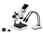 Parco Scientific Binocular Zoom Stereo Microscope, Mechanical Stage, Dual Light. Fixed Price $575.28.