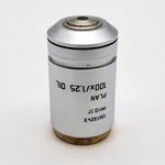Leica Microscope Objective Plan 100X Oil 13613243. Fixed Price $250.00.