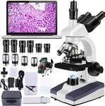 Trinocular Microscope 40X-5000X Magnification For Adults Laboratory. Fixed Price $450.99.