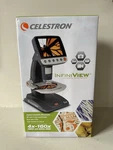 Celestron 44360 Infiniview Lcd Digital Microscope 4X-160X Power W/ Zoom. Fixed Price $149.99.
