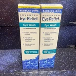 2X Bausch And Lomb Advanced Eye Relief Wash 4 Fl Oz Each Exp. Fixed Price $15.88.