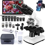 Microscope For Adults WF10X And Large Model Binocular Electronic Eyepiece. Fixed Price $280.05.