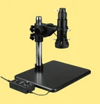 Amscope 11X-80X H800-5M Single Zoom Inspection Microscope + 5MP Usb Camera. Fixed Price $720.00.