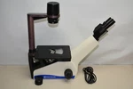 Fisher Scientific Inverted Phase Microscope 12-560-45 #W551. Fixed Price $500.00.