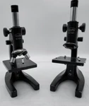 Lot Of 2 Wolfe Microscope Carolina Biological Supply Company 10 & 45 Objectives. Fixed Price $135.00.