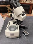 Wolfe Stereo Microscope Binocular Upright 10X Biological Lab Model 50651254. Fixed Price $75.00.