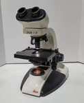 Leica Cme Binocular Compound Microscope With 4 Objectives Eyepieces. Fixed Price $149.99.