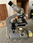 Vintage Olympus Khc Microscope Works With Bulbs And Case Made Japan Medical. Fixed Price $348.80.