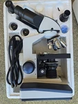 Amscope B120C Upright Compound Microscope. Fixed Price $249.00.