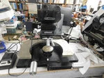 Alessi: REL-4100A. 4" Manual Probe Station W/ Lense, Objectives & Bausch Lomb. Fixed Price $2999.99.