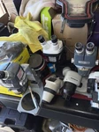 Lot Of 6 Mix Heads Nikon SMZ-2B Stereo Zoom Binocular Microscope. Fixed Price $765.00.
