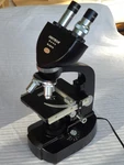 Vintage Unitron Bmkk Binocular Microscope W/ WF10XP Eyepieces, Four Objectives. Fixed Price $50.00.