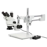 Amscope 3.5X-90X Trinocular Stereo Microscope With 144-LED Ring Light. Fixed Price $765.99.