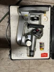 Vintage Sears 1200X Power Zoom Microscope Set W/ Plastic Box Mod. 49-24384 New. Fixed Price $28.30.
