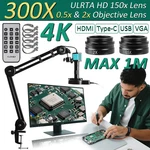 4K 300X Digital Microscope For Soldering Recording 48MP Electronics. Fixed Price $415.45.