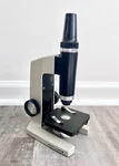Vintage Bausch & Lomb Biological Microscope Zoom Viewer 50X - 200X. Fixed Price $34.98.