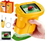 Kids Microscope, 1000X Portable Mini Pocket With 2.4 Ips Screen & 8. Fixed Price $44.99.