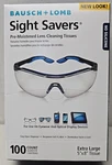 Bausch + Lomb 8574GM Pre-moistened Lens Cleaning Tissues, Sight Savers,. Fixed Price $11.11.