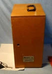 ** Vintage - Monolux Microscope Original Lockable Wooden Case W!. Fixed Price $72.22.