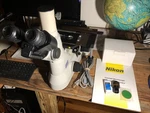 Nikon TS100 Inverted Metallurgical Microscope 5/10/20/50/100 Loaded With Camera. Fixed Price $4150.00.